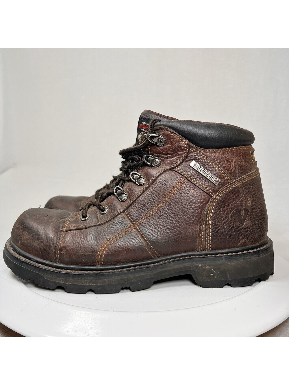 Herman Survivors Tracer Ankle Boots Boulder 6 1/2" Steel Toe Work Mens Size 10